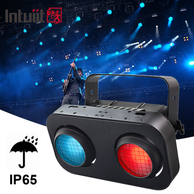 Lampu LED Penonton IP65 DMX512 Cob Blinder Tahan Air Luar Ruangan 200W untuk Acara Panggung