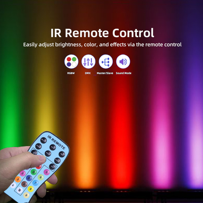 Pembersih Lampu IP20 DMX512 Advanced Smart Music Solution 24*2W RGBW LED Lampu Bar Linear Wall Washer