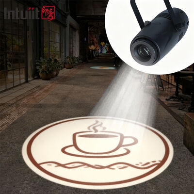 40W LED Indoor Building Advertising Projector Lamp Wall Mount LED Gobo Projector untuk Logo Pilot