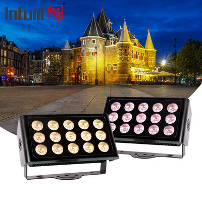 LED IP65 Luar Waterproof 80w RGBW 4in1 Cuci Lampu Warna Kota DMX512/ Kontrol Otomatis untuk DJ Disco Party Club