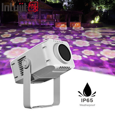 Proyeksi Iklan Gobo IP65 Lampu LED 100w Proyektor Gobo Luar Ruangan