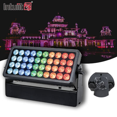 LED 40X10W RGBW 4 in 1 Outdoor Waterproof Wall Washer Wall Landscape Led Lamp Led Wallwasher Spotlight Lampu Banjir