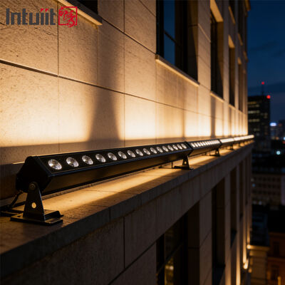 RGBW LED 16*5W Wall Washer Light Bar Indoor/Outdoor Linear Strip for Restaurant IP65 DMX512 for Exterior