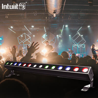 LED 14*10W RGBWLED Wall Washer Light DMX512 dengan IP65 Rating