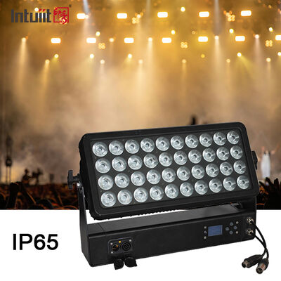 Lampu Sorot LED 400W IP65 RGBW 4IN1 Lampu Cuci Dinding Warna Kota dengan Kontrol DMX512