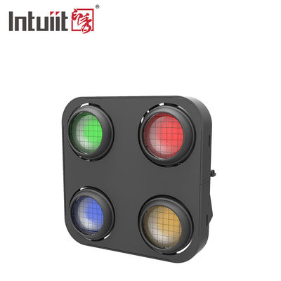 DJ Led Blinder Light 4x90W RGB 3 In 1 4 Eye Matrix Blinder Lampu Panggung Disko