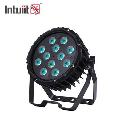 82W LED Par Dapat Mencuci Par Up Light 24 * 3W RGBW 4 In 1 LED Flat Par Light Untuk Pesta