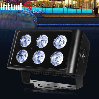 Outdoor IP65 Mini RGBW 40W Lampu Banjir Perlengkapan Led Flood Lighting Stage