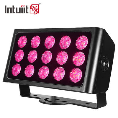 Taman kecil yang cerah RGB IP65 tahan air 40W 80W 160W lampu banjir luar ruangan dengan sakelar