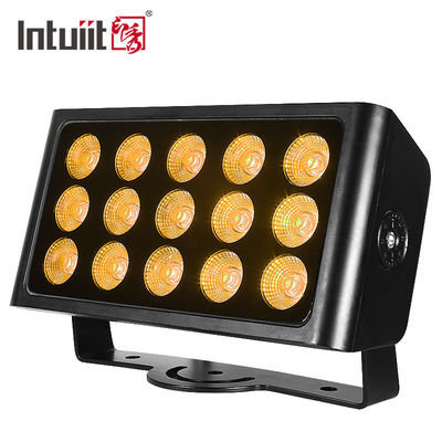 Taman kecil yang terang RGB IP65 tahan air 40W 80W 160W berwarna lampu banjir luar ruangan