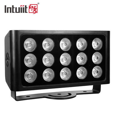 Taman kecil yang cerah RGB IP65 tahan air 40W 80W 160W lampu banjir sensor luar ruangan