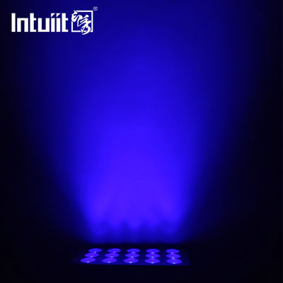 60Hz RGBW 4 In 1 LED Stage Flood Lights Matt Black Housing