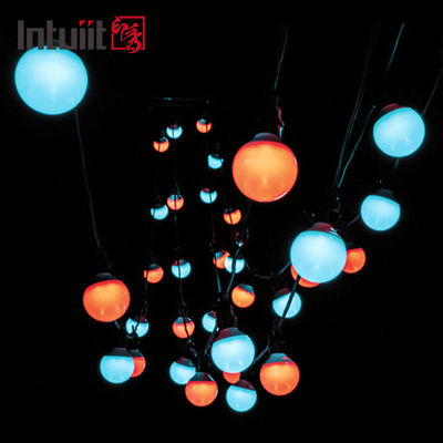 60 LED Warna Mengubah String Lights Waterproof Twinkle Tree Connectable