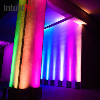 Lampu Panggung Led Bertenaga Baterai 8CH Outdoor Led Par Wireless Dmx Uplights
