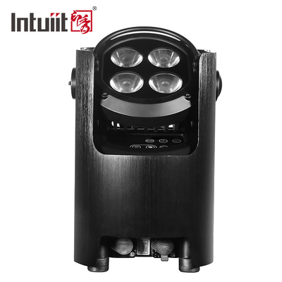 Lampu Par Led Wifi Tahan Air 4x12w RGBW Wireless Dmx Remote Control Bertenaga Baterai