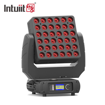 36pcs 10W RGBW IP20 Matrix Led Stage Lighting Untuk Peralatan Dj Acara