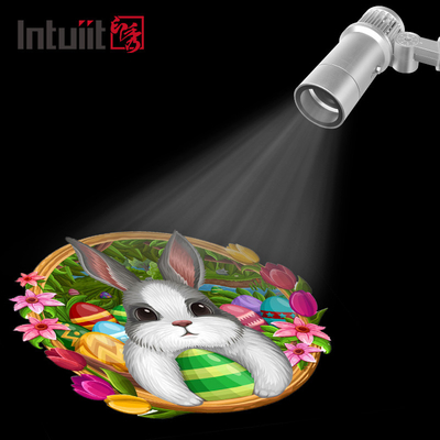 60w HD LED Logo Outdoor Gobo Projector IP65 Periklanan Lanskap Pencahayaan Arsitektur